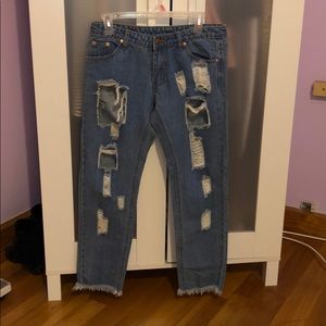 Boyfriend jeans